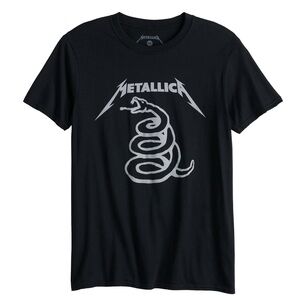 Metallica Black Album Graphic T-Shirt Size XXL
